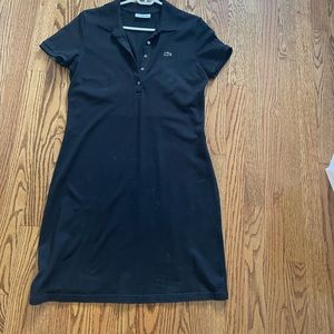 Lacoste black dress/size 38